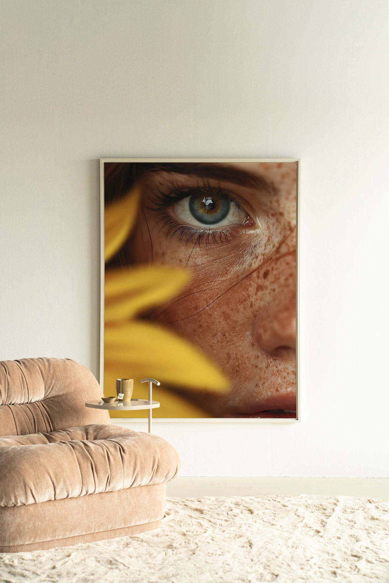Sunflower - Wandkleed - Afbeelding 2