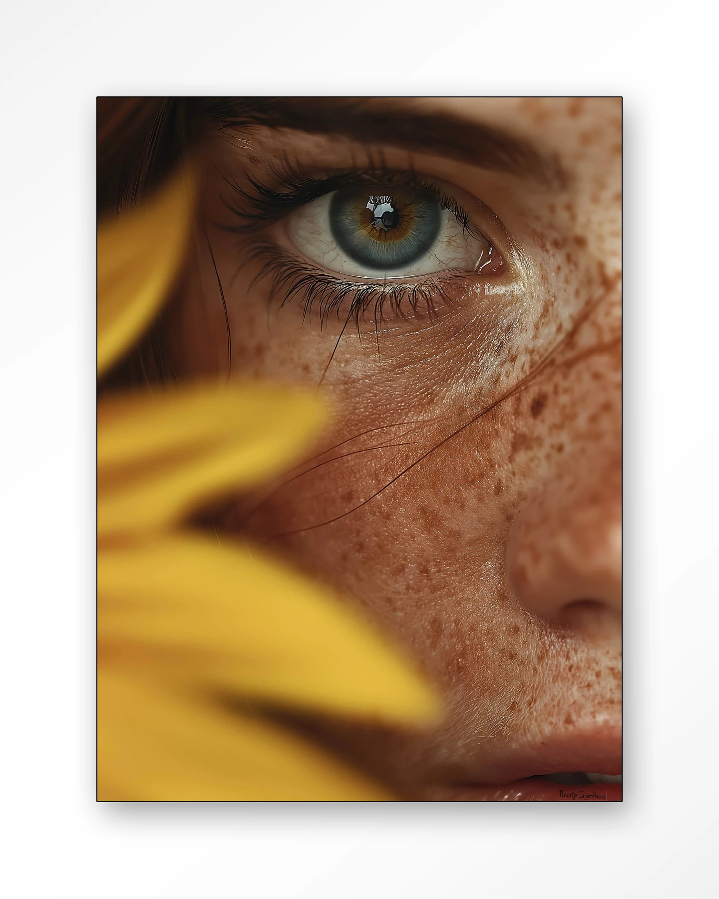 Sunflower - Wandkleed - Afbeelding 3