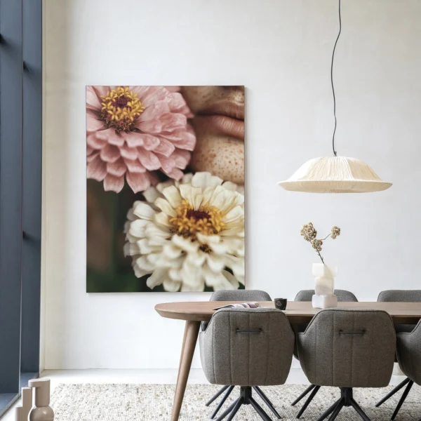 Zinnia - Wandkleed