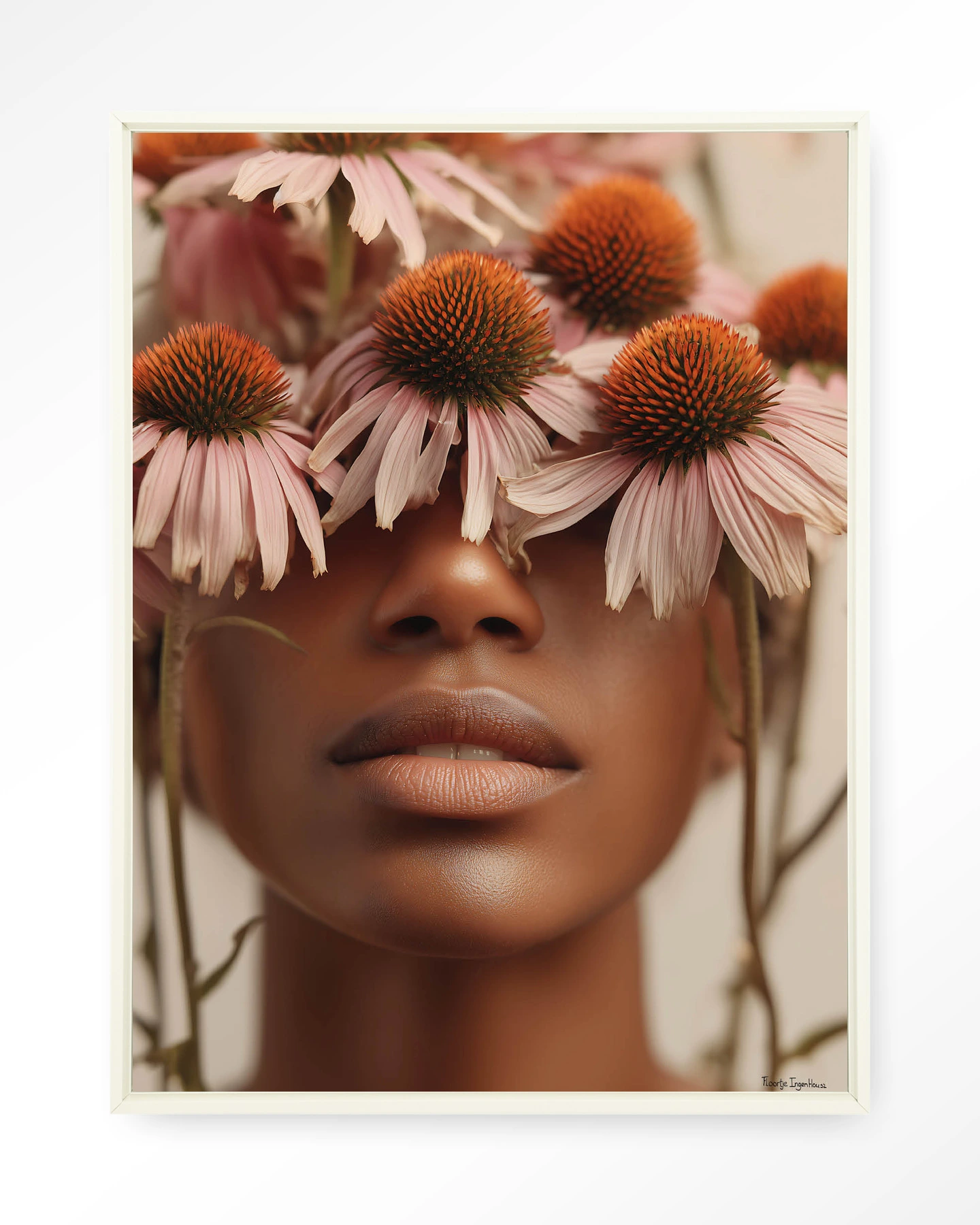 Coneflower - Wandkleed - Afbeelding 4