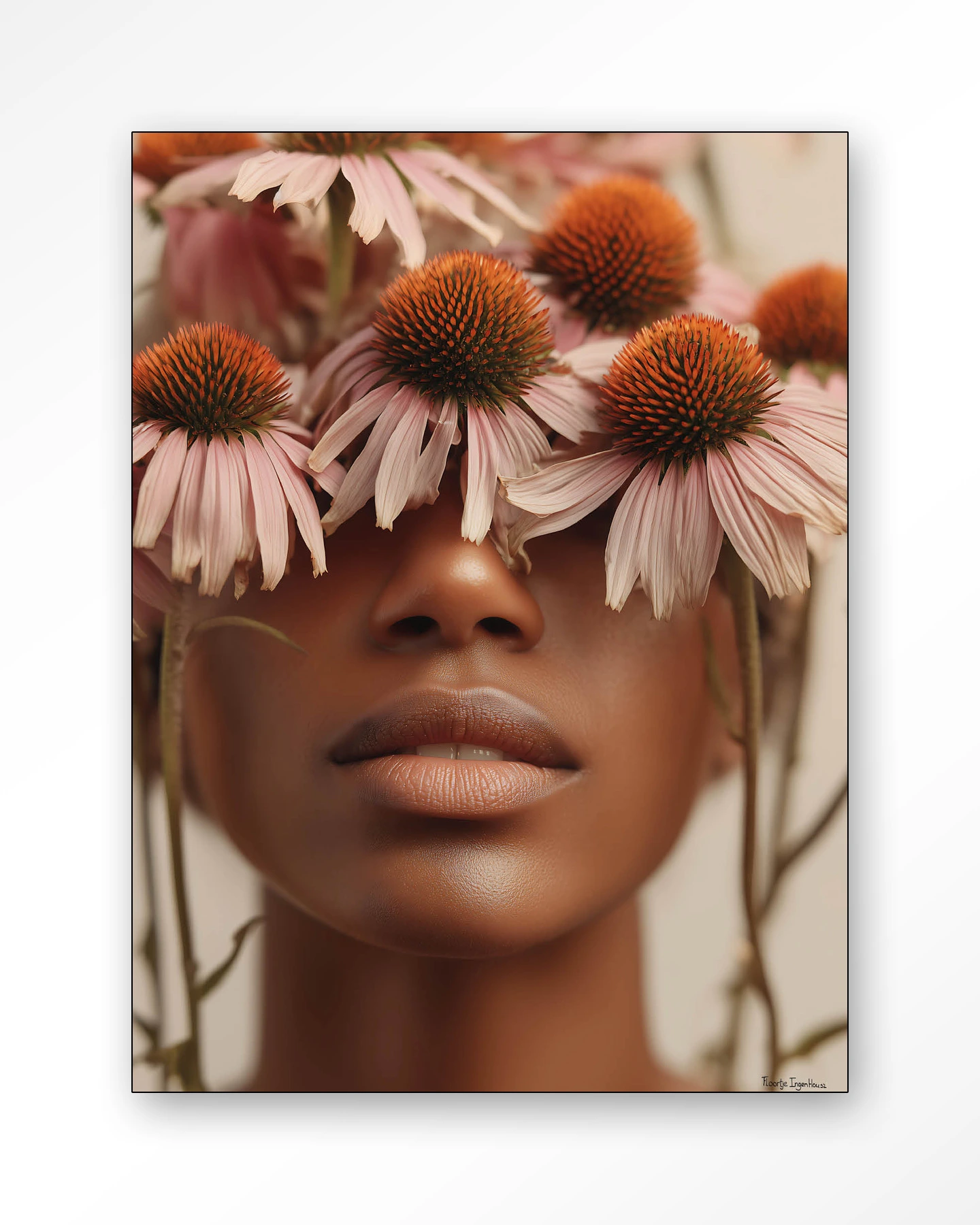 Coneflower - Wandkleed - Afbeelding 3