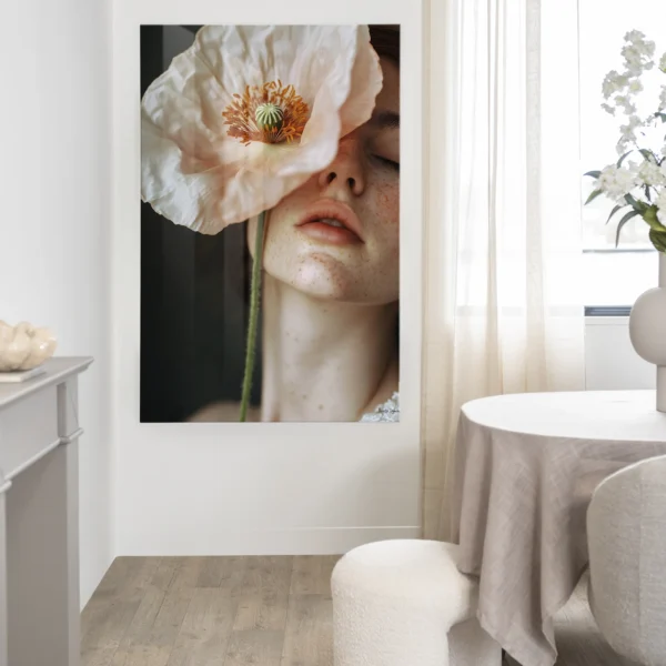 Poppy Flower - Glas