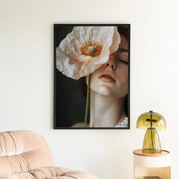 Poppy Flower - Wandkleed