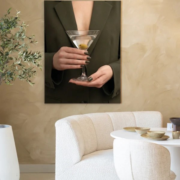 Classic Martini - Wandkleed