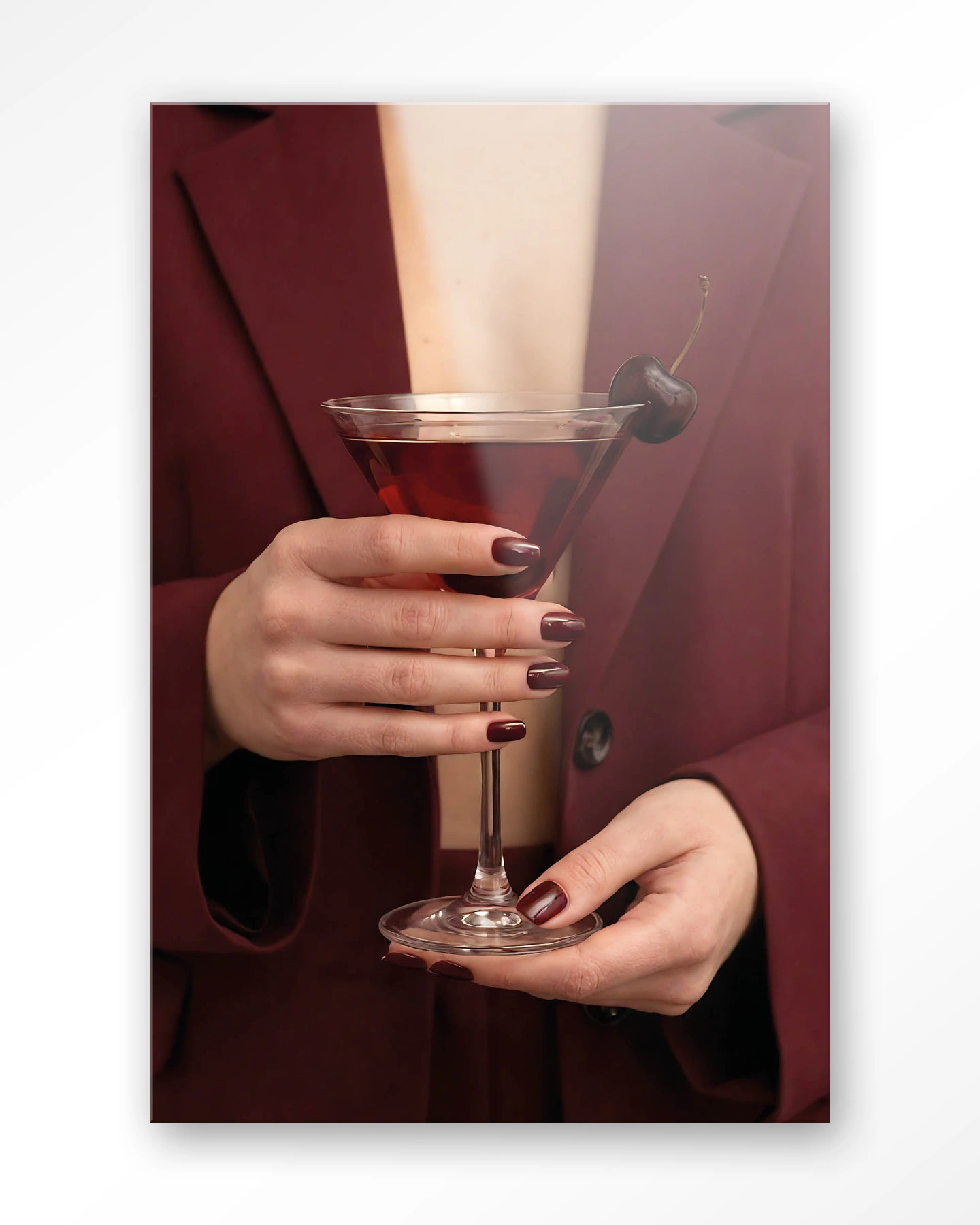 Cherry Martini - Glas - Afbeelding 2