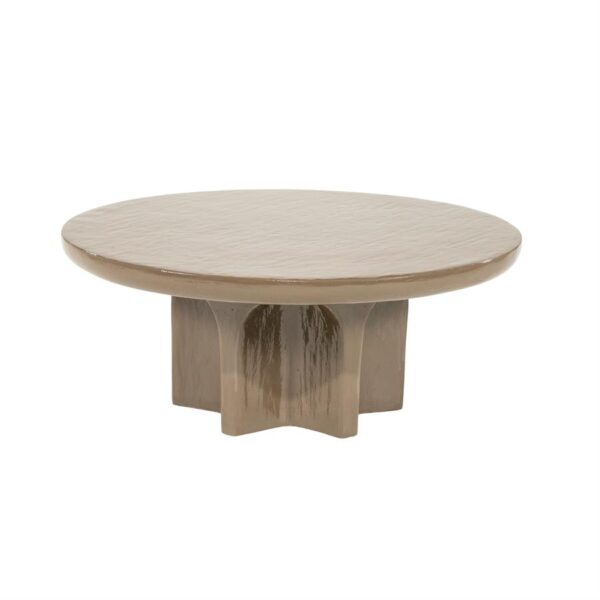 260237 Coffee table Circolo large - dark brown