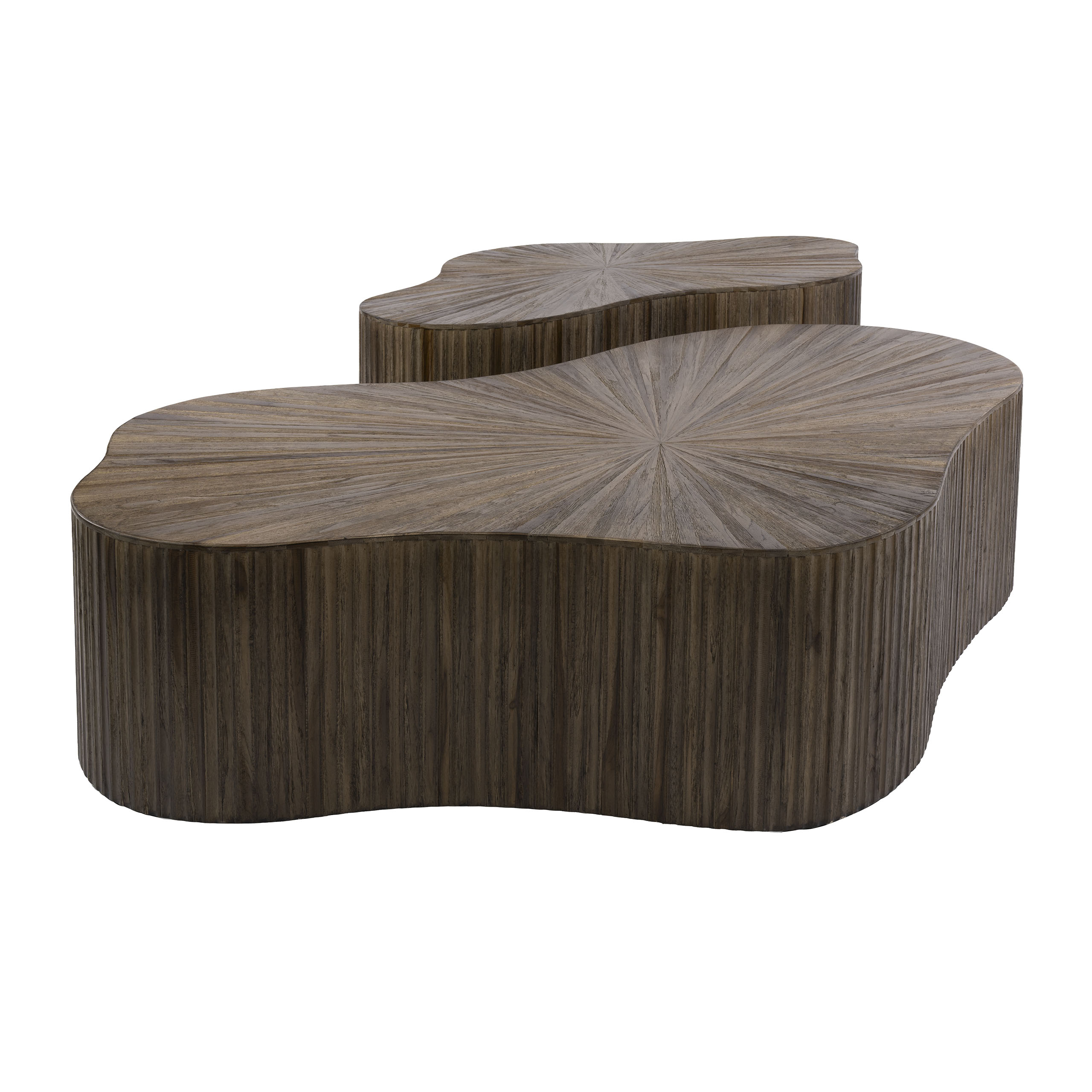 Salontafel Maya Teak XL shamrock set/2 - Afbeelding 5