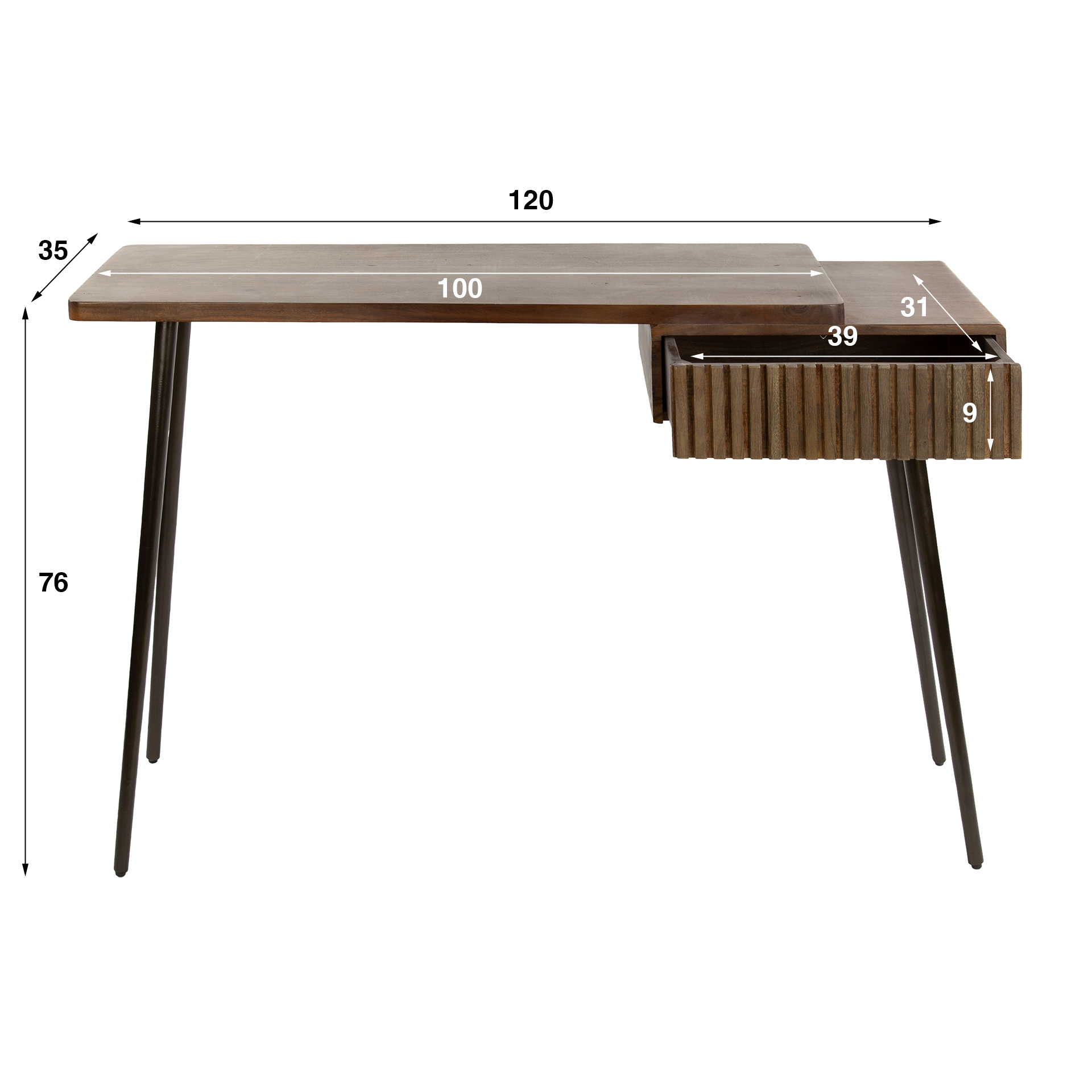 Hal-/kaptafel Carve 1L - Afbeelding 10