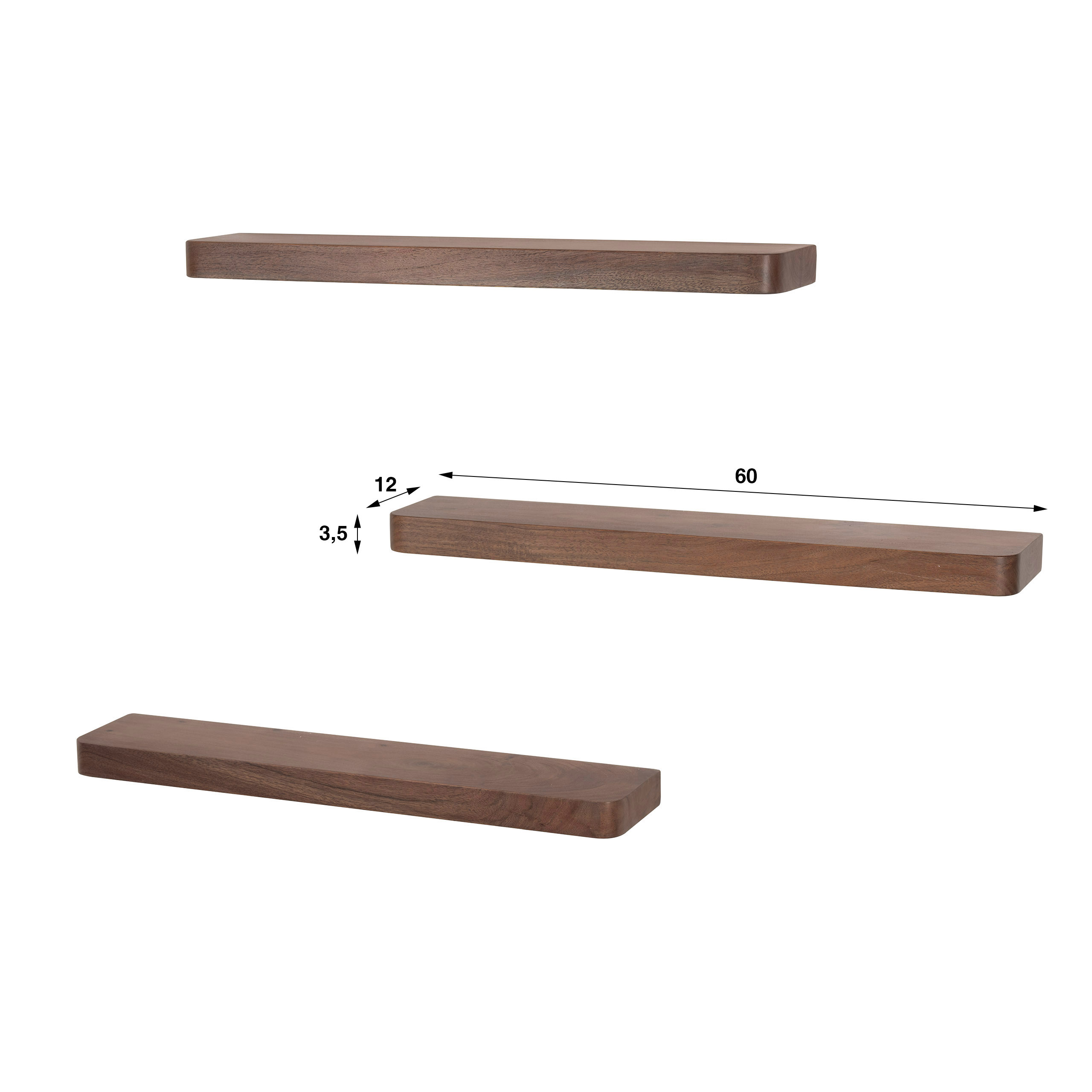 Wandplank Carve 60 set/3 - Afbeelding 4