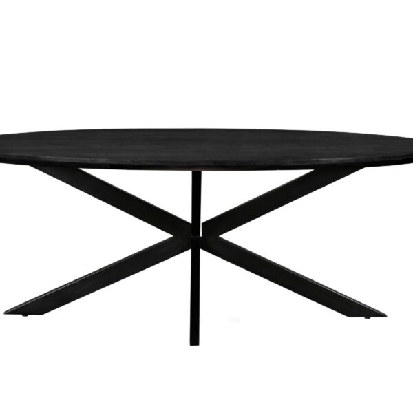 31018-2_kopie Jesper Oval Black 240 cm