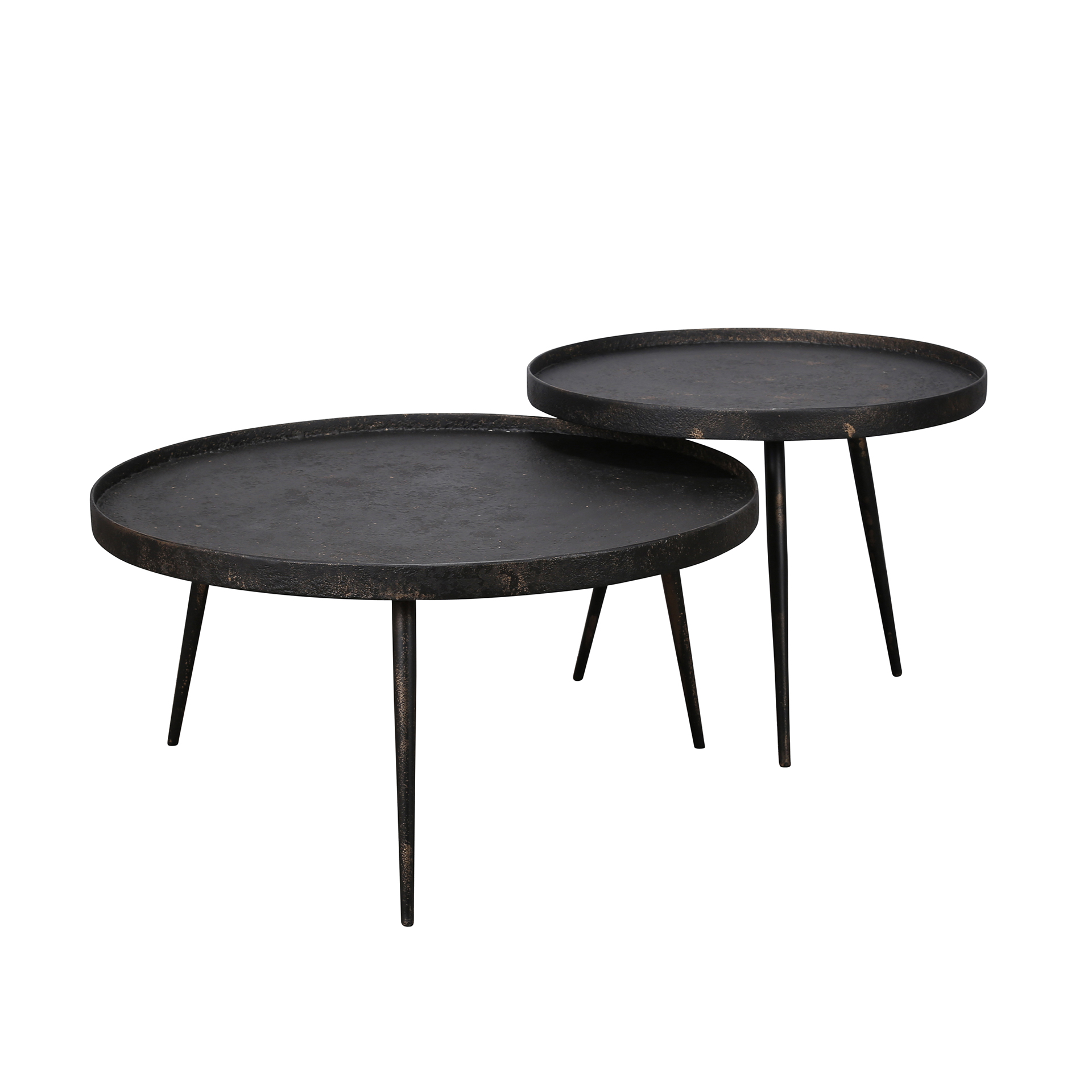 Salontafel Metallic rond set/2 - Afbeelding 7