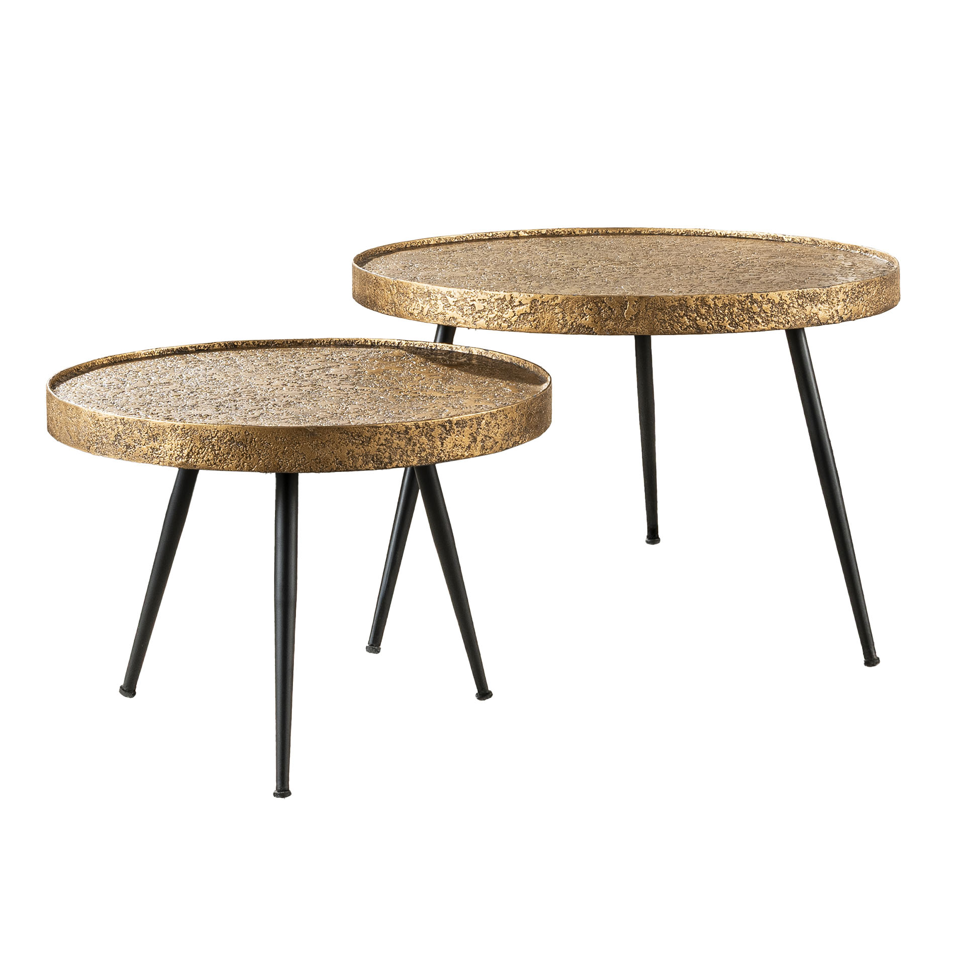 Salontafel Metallic rond set/2 - Afbeelding 6
