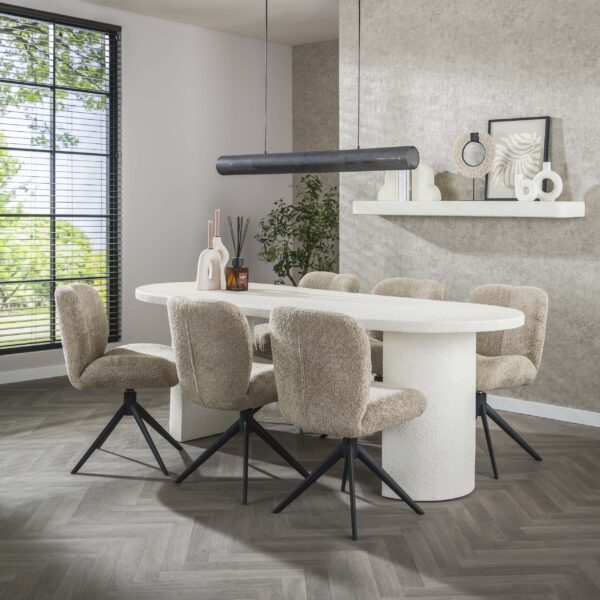 Eettafel Arch Stone 215
