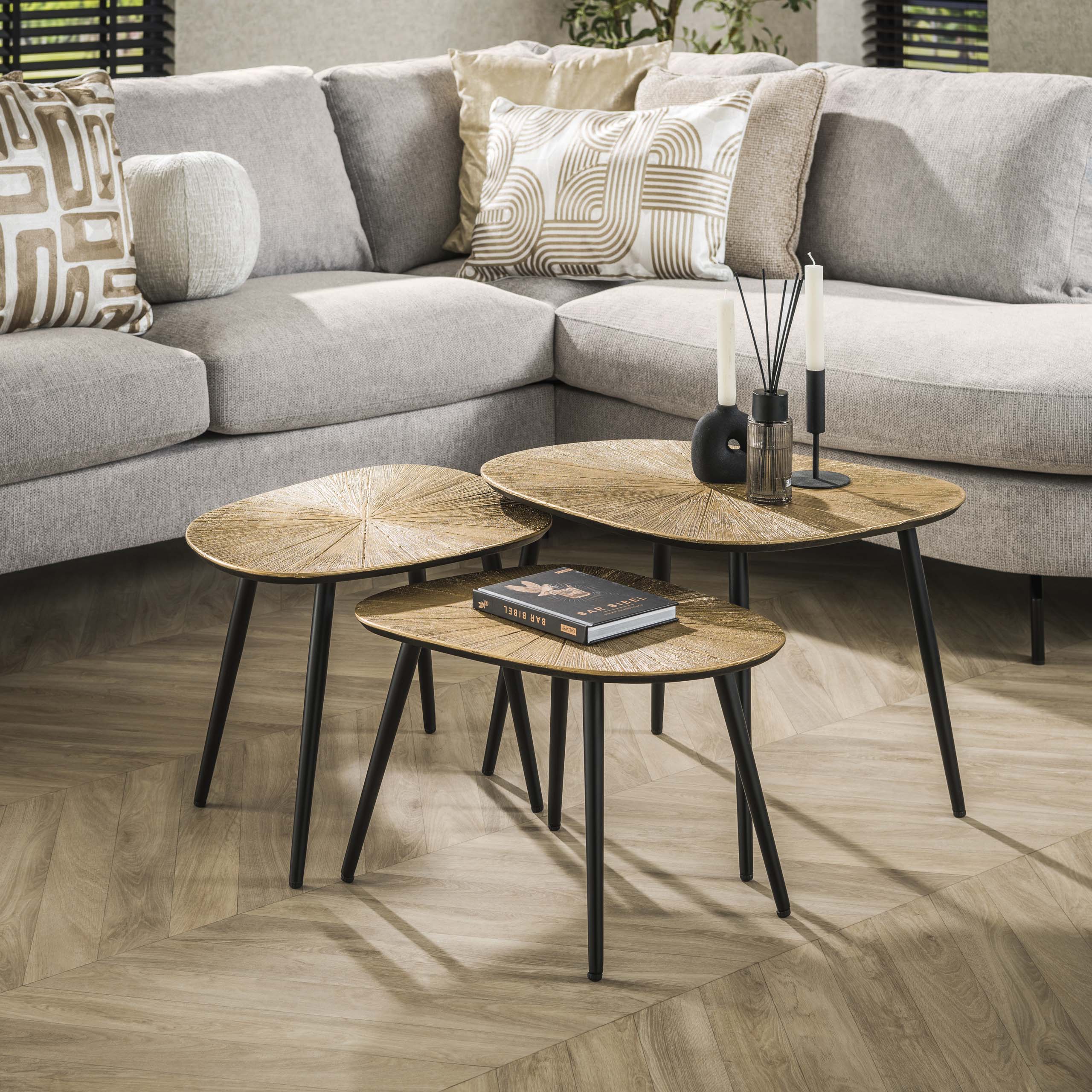 Salontafel Ray vierhoekig set/3 - Afbeelding 3