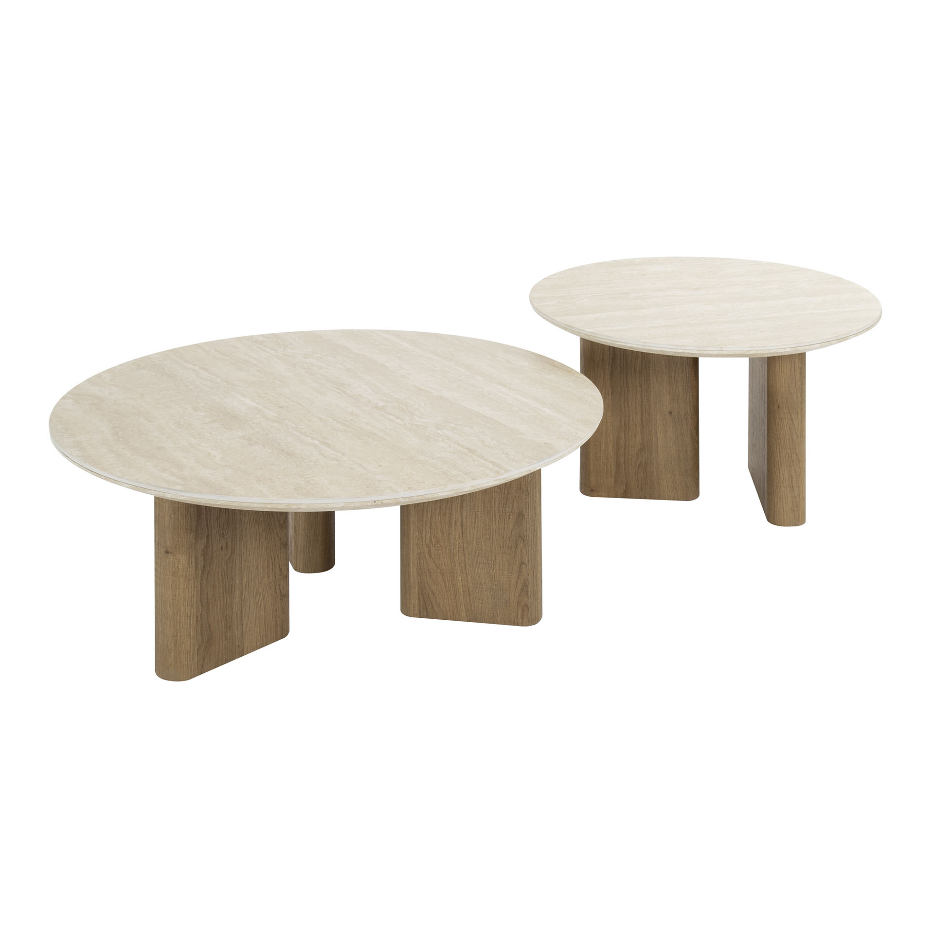 Salontafel Romano rond set/2 - Afbeelding 4