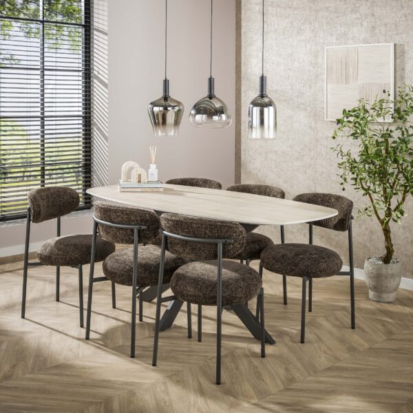 Eettafel Romano Cross 180