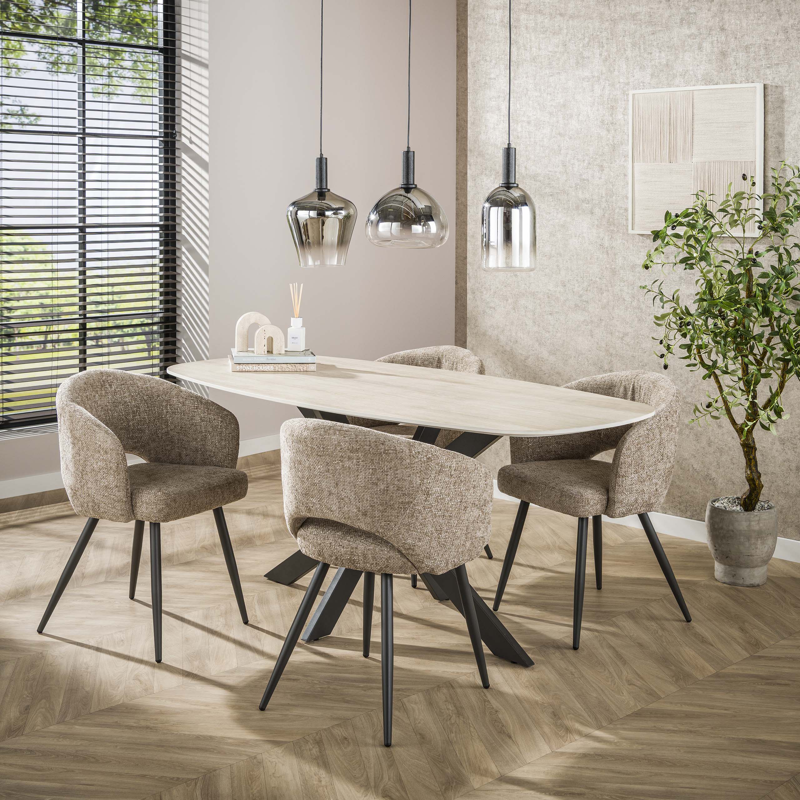 Eettafel Romano Cross 180 - Afbeelding 2