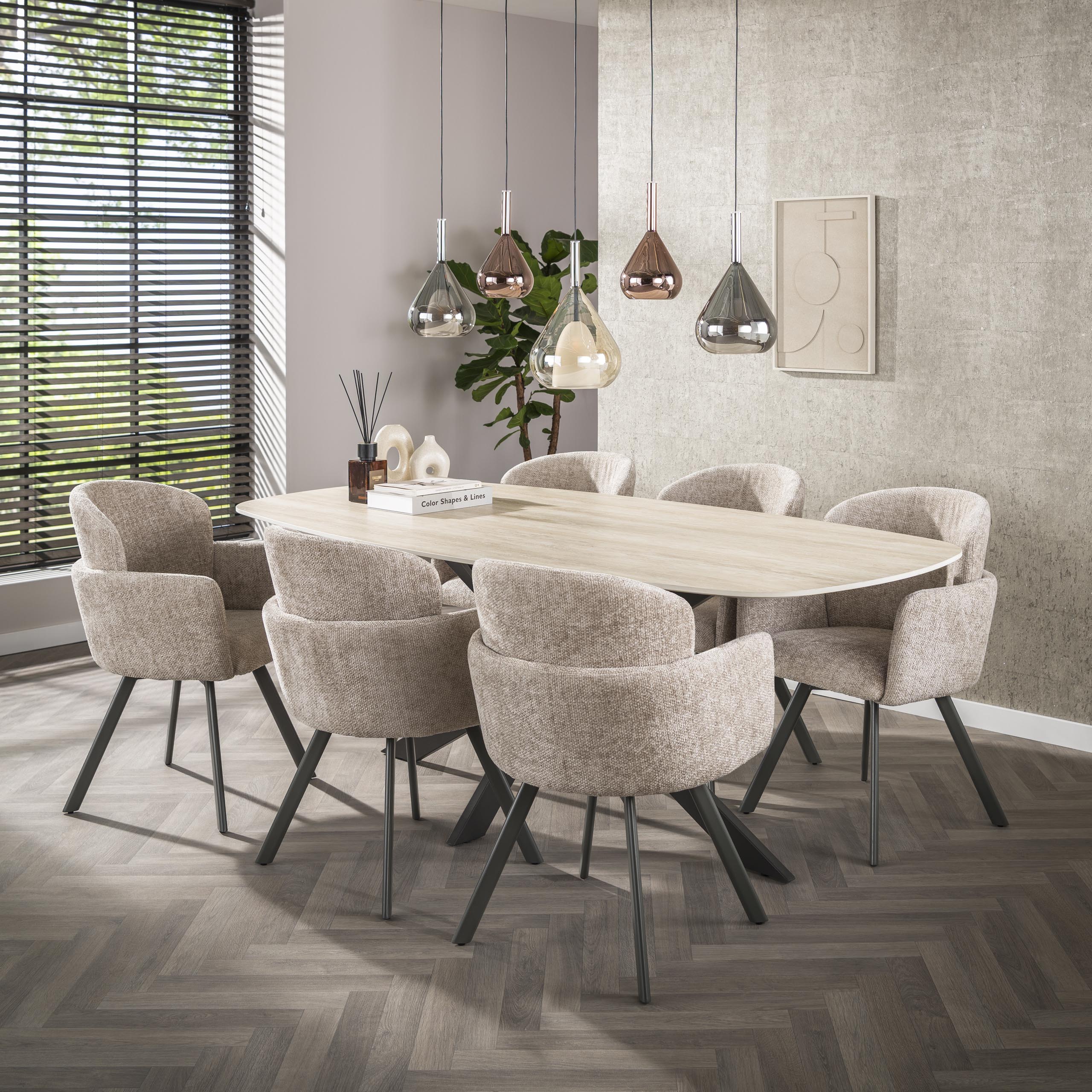 Eettafel Romano Cross 215 - Afbeelding 6