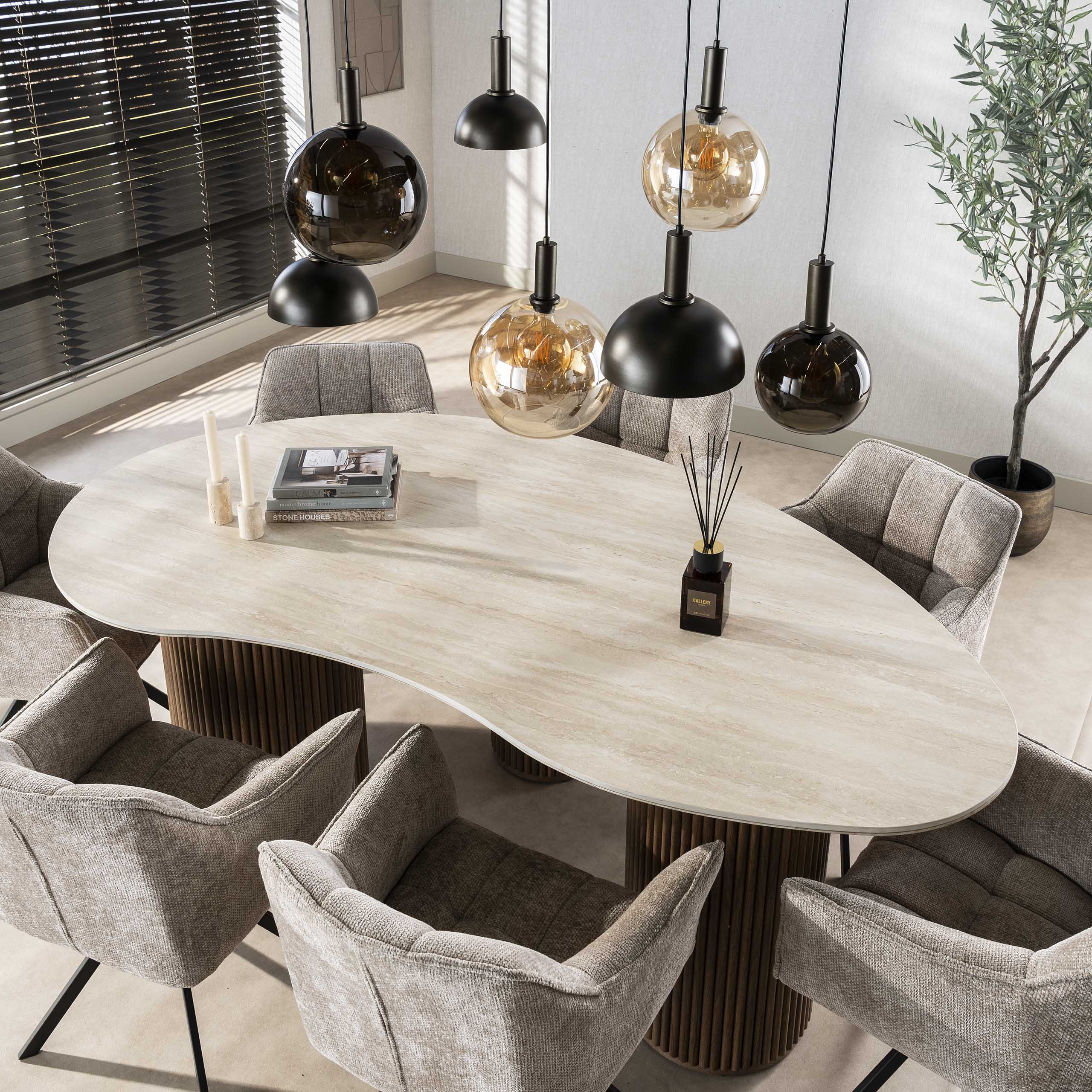 Eettafel Romano niervormig 215 - Afbeelding 4
