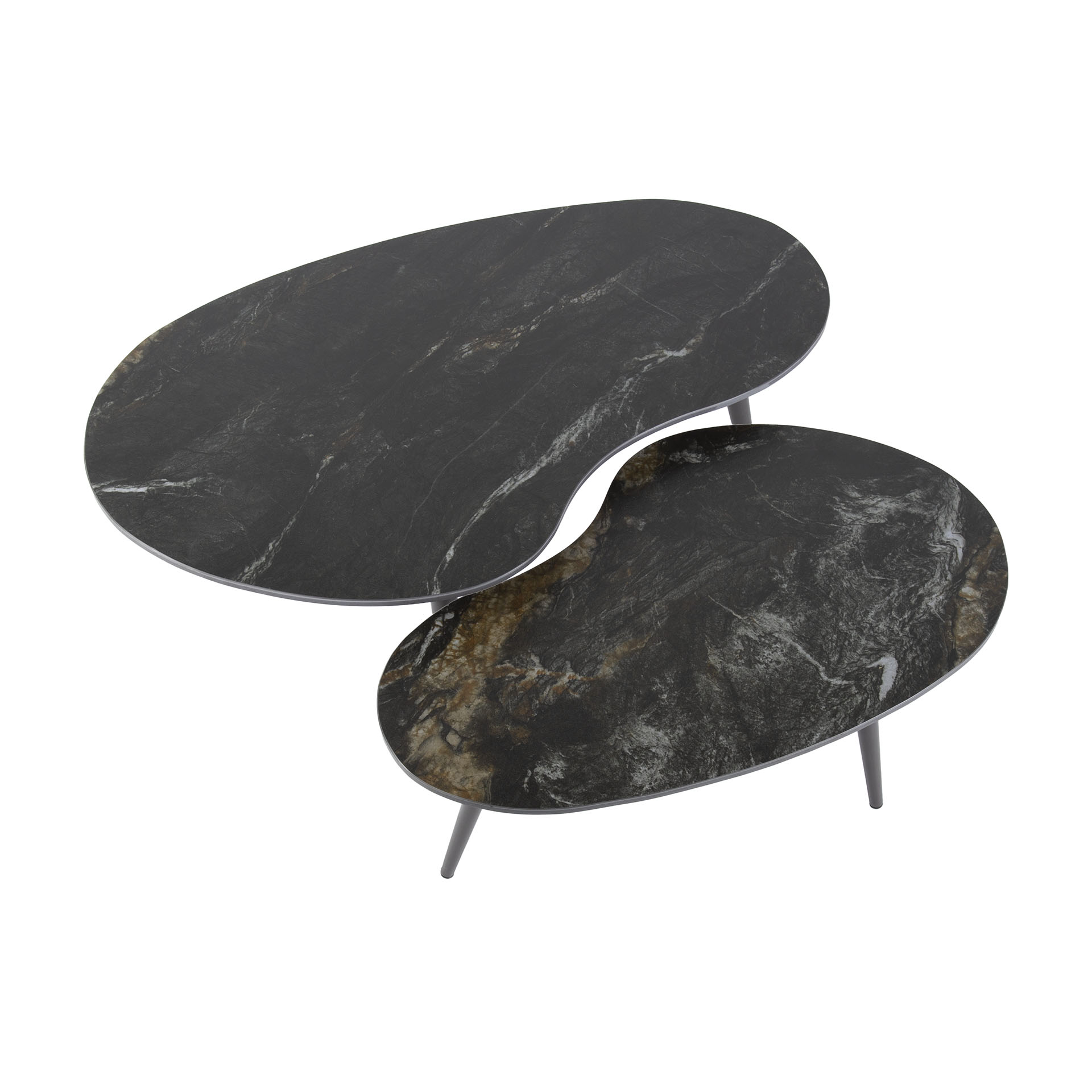 Salontafel Fossil niervormig set/2 - Afbeelding 4
