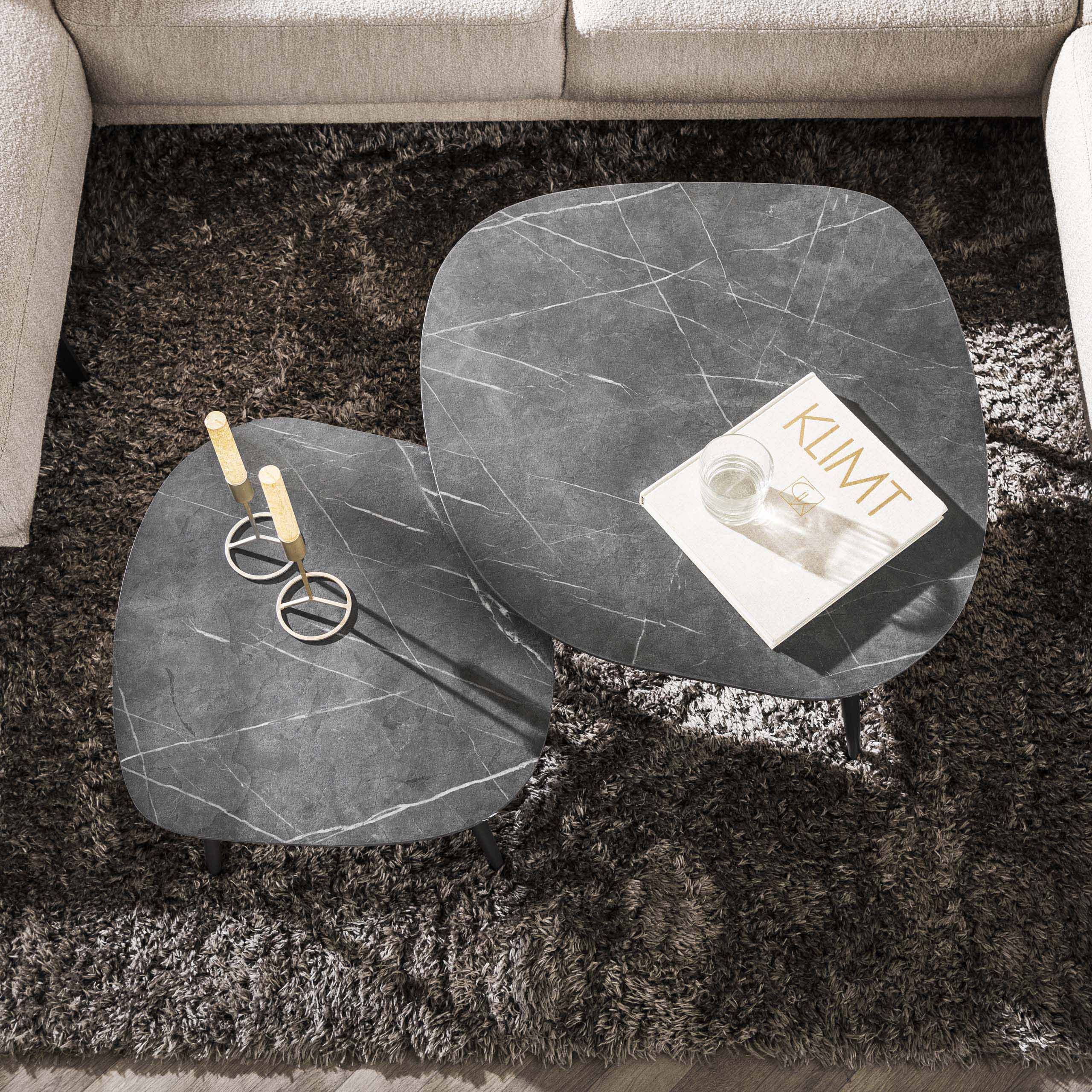 Salontafel Onyx rock set/2 - Afbeelding 4