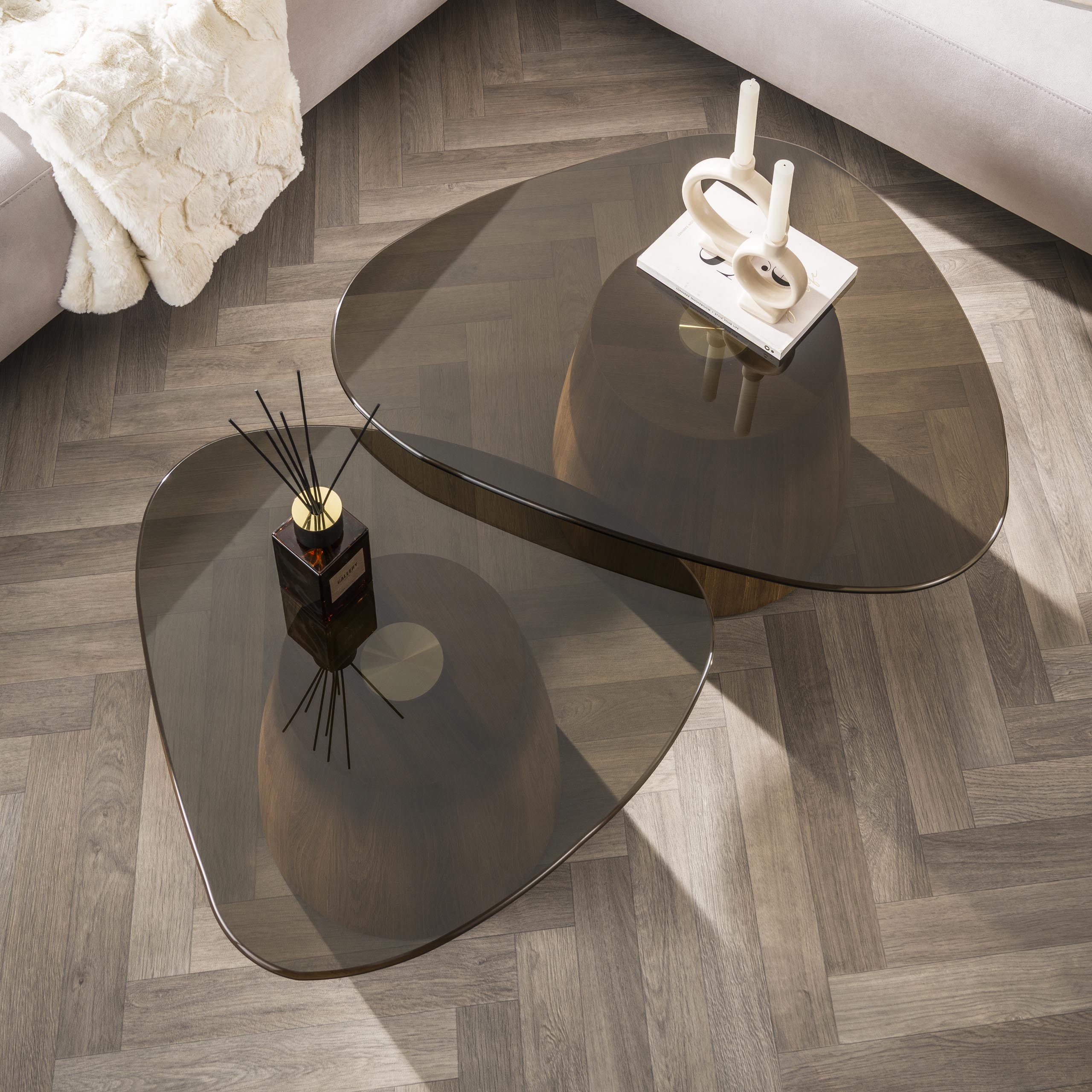 Salontafel Tinto driehoekig set/2 - Afbeelding 2