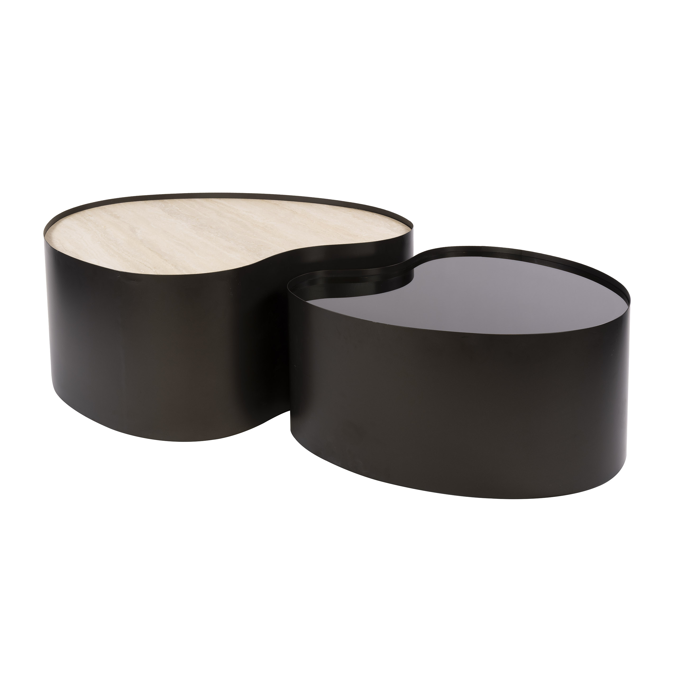 Salontafel Metal organisch set/2 - Afbeelding 4