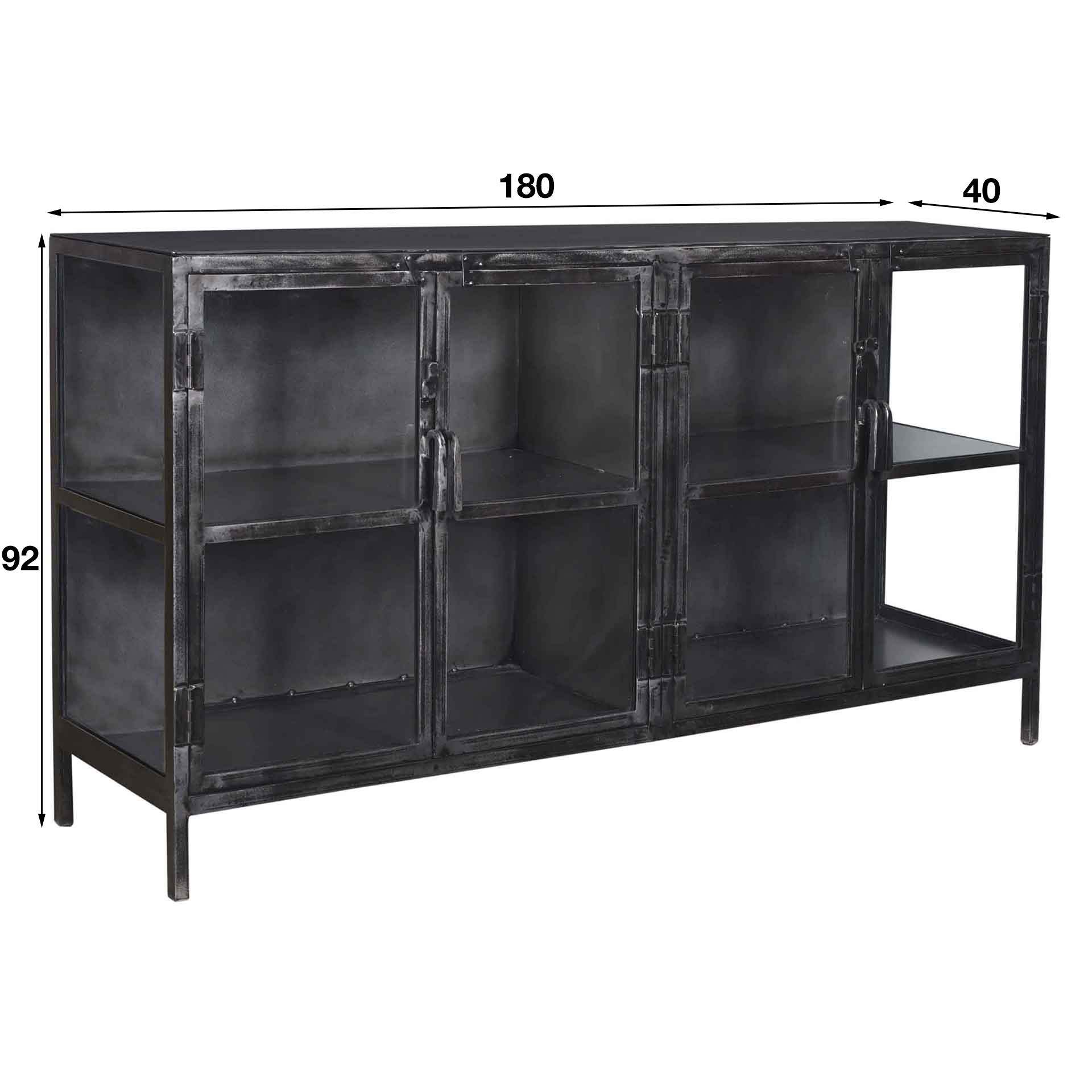 Dressoir Rift Metal 4D - Afbeelding 7