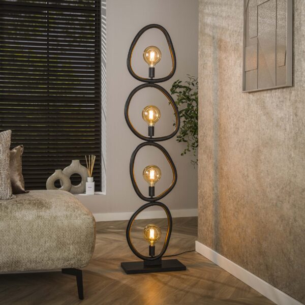 7007_77_1 Vloerlamp Pebble 4L
