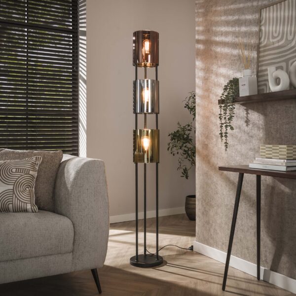Vloerlamp Lucente Tricolore 3L