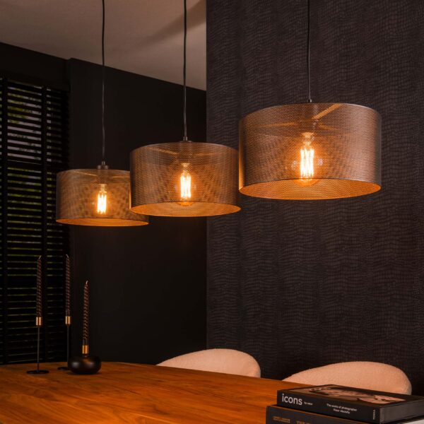 Hanglamp Mesh Round 3L