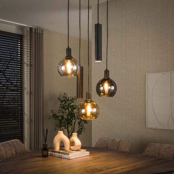 Hanglamp Sfera Tricolore getrapt 5L