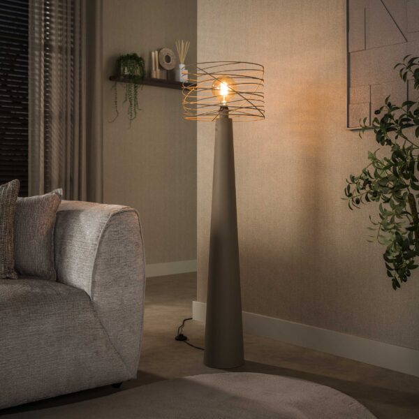 7969_43_1 Vloerlamp Curl 1L