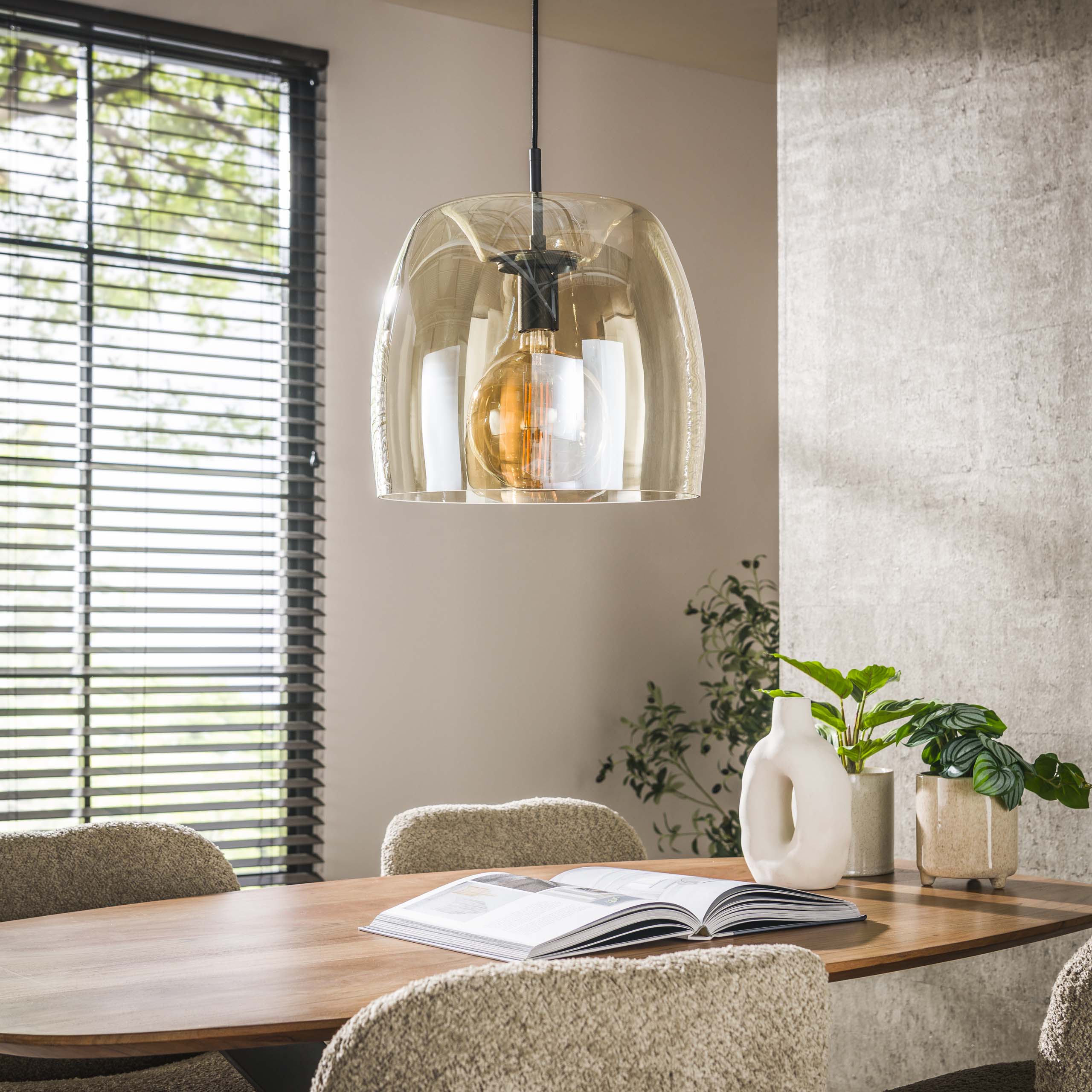 Hanglamp Drift Glass 1L - Afbeelding 2