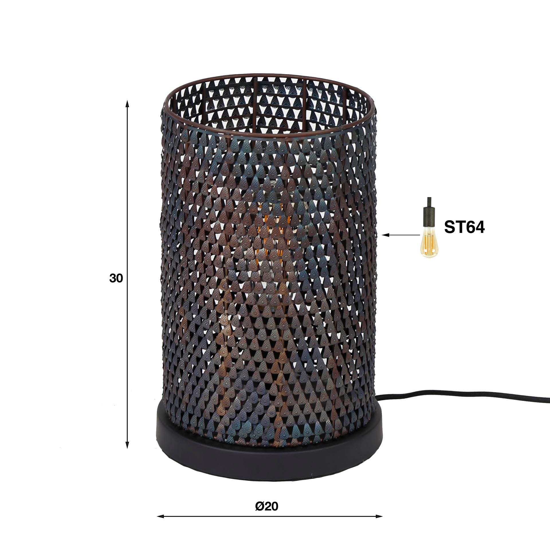 Tafellamp Armor Tube 1L - Afbeelding 4