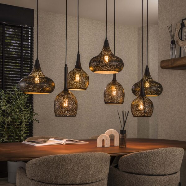 Hanglamp Zip 4+3L