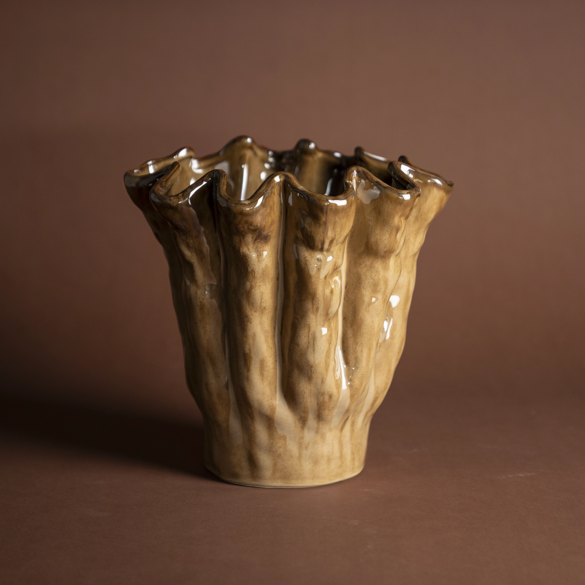Eloro 27,7x27,5 cm - brown - Afbeelding 2