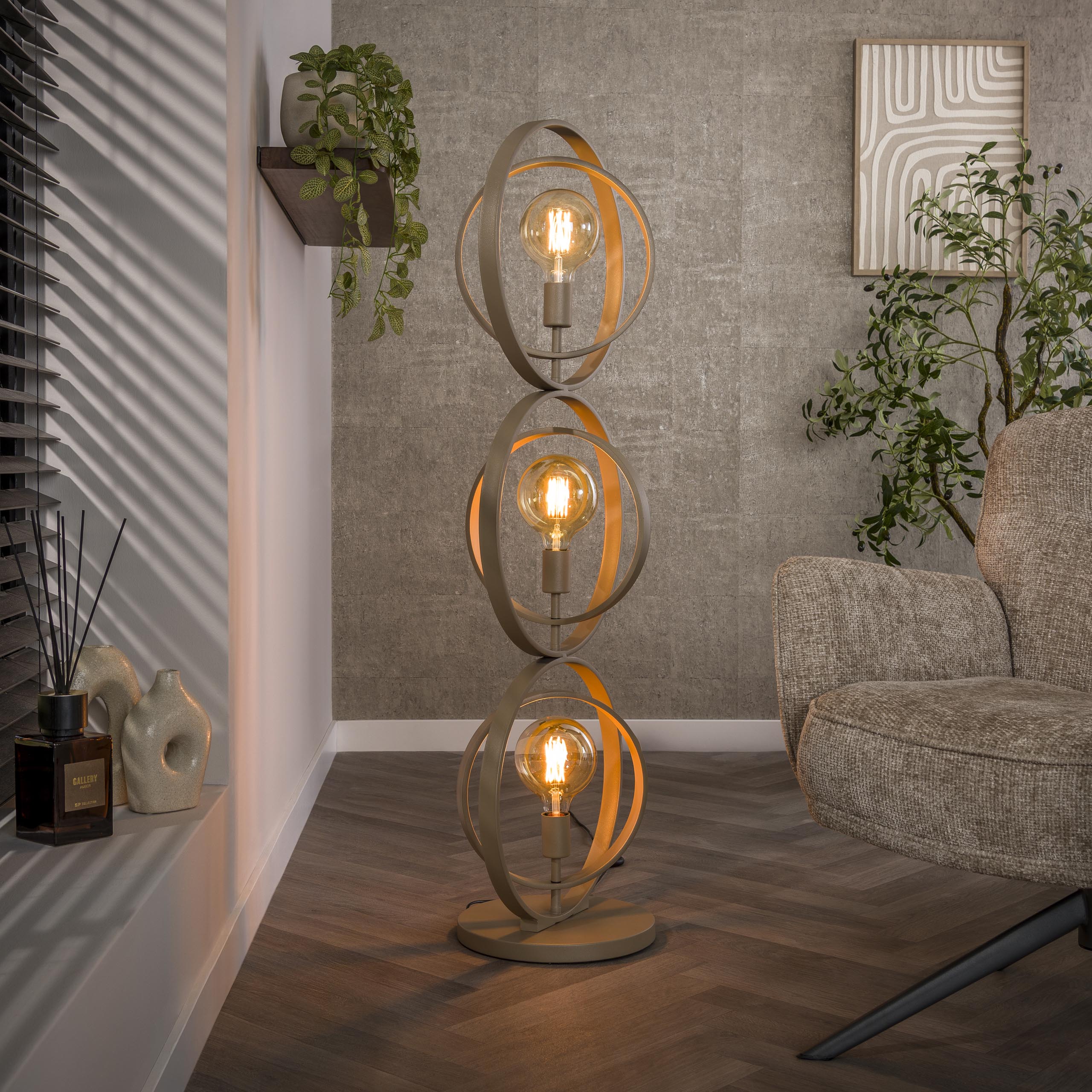 Vloerlamp Turn Around 3L