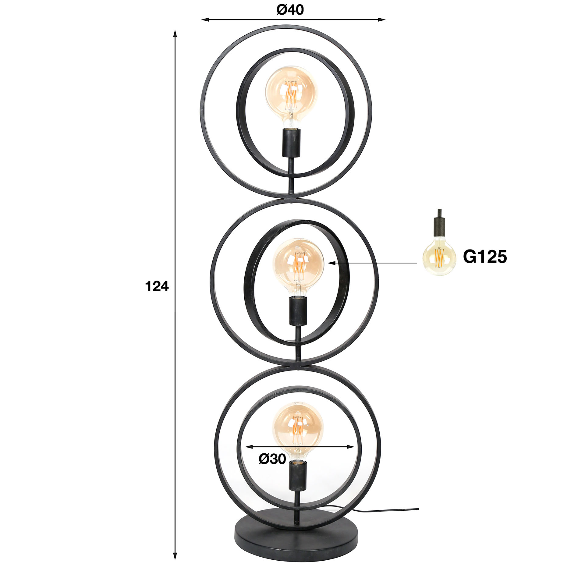 Vloerlamp Turn Around 3L - Afbeelding 13