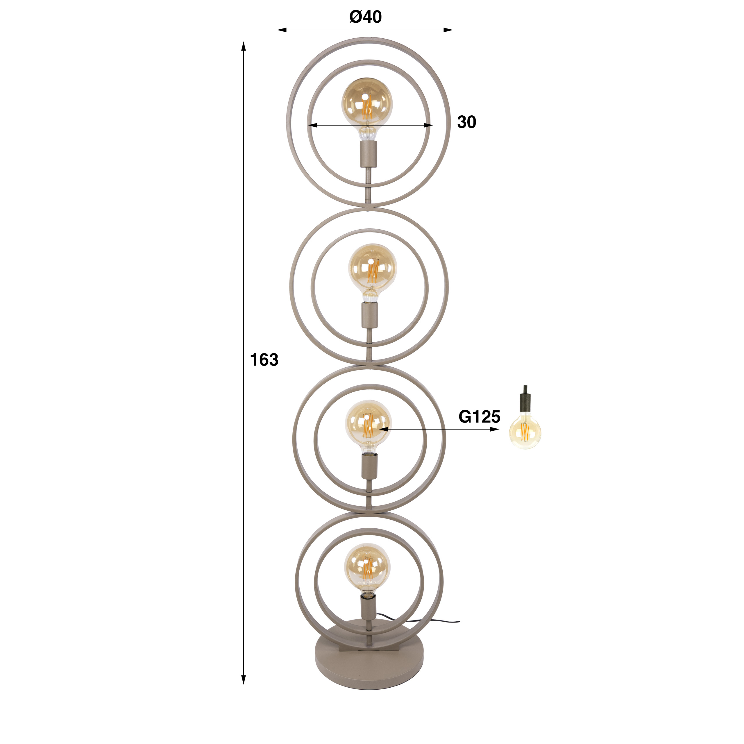 Vloerlamp Turn Around 4L - Afbeelding 7