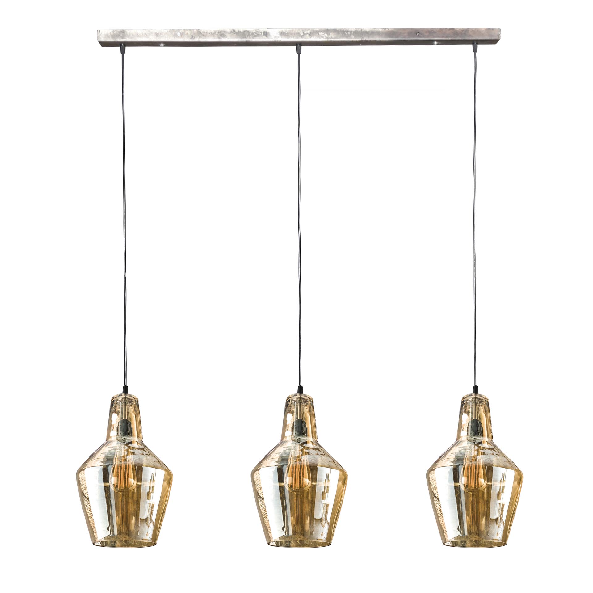 Hanglamp Glass Cone 3L - Afbeelding 3