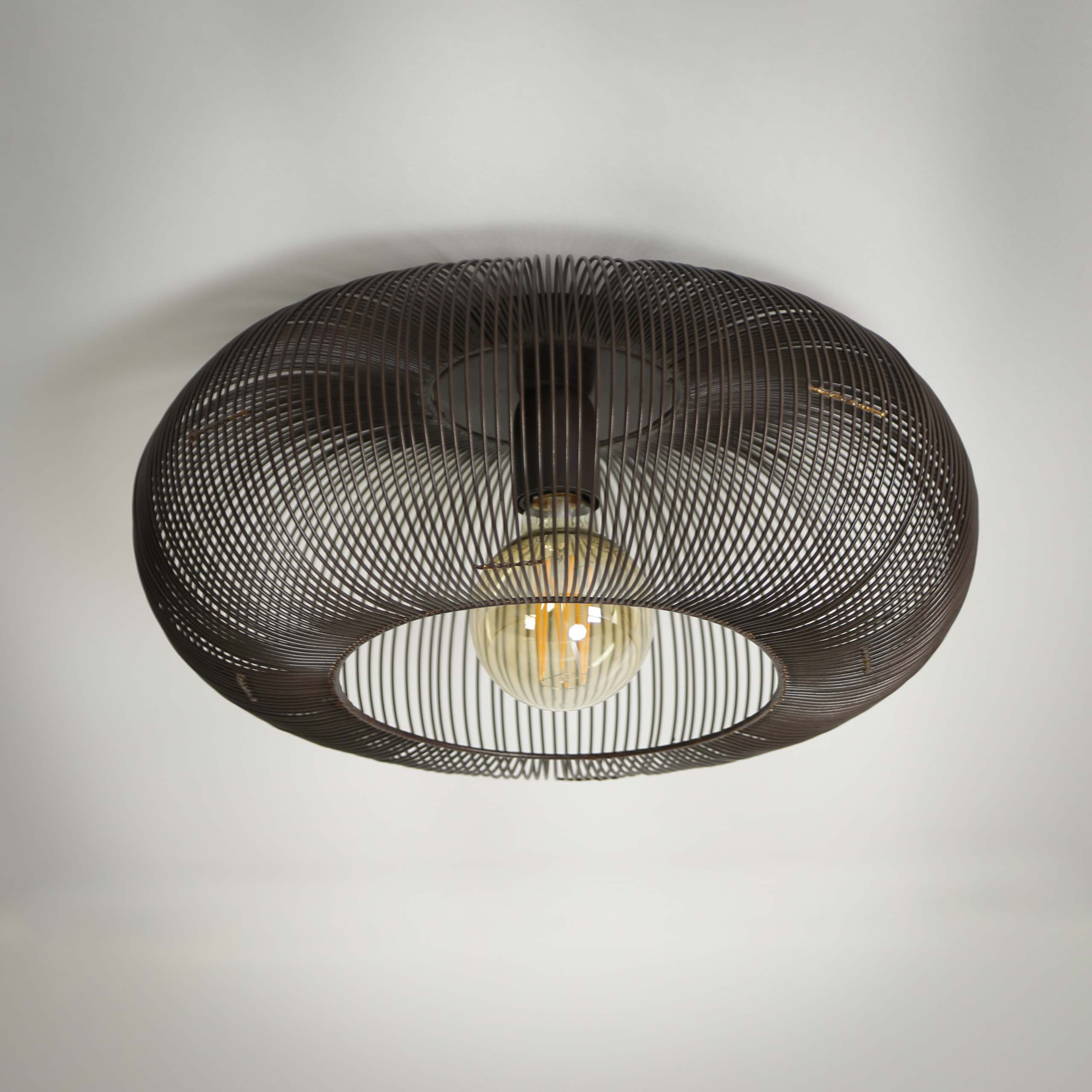 Plafondlamp Copper Twist 1L - Afbeelding 2