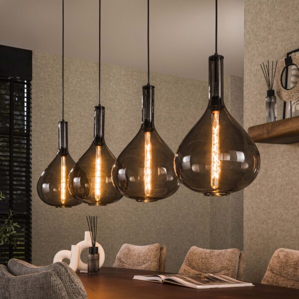 Hanglamp Smoke Drop 4L