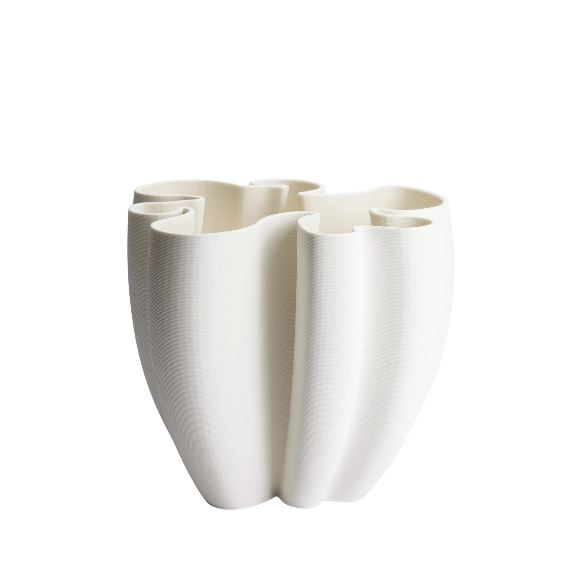 Vaas Zanclus 22,5x25x20 cm - wit