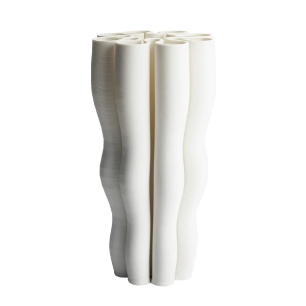 Vaas Scarus 15x30 cm - wit