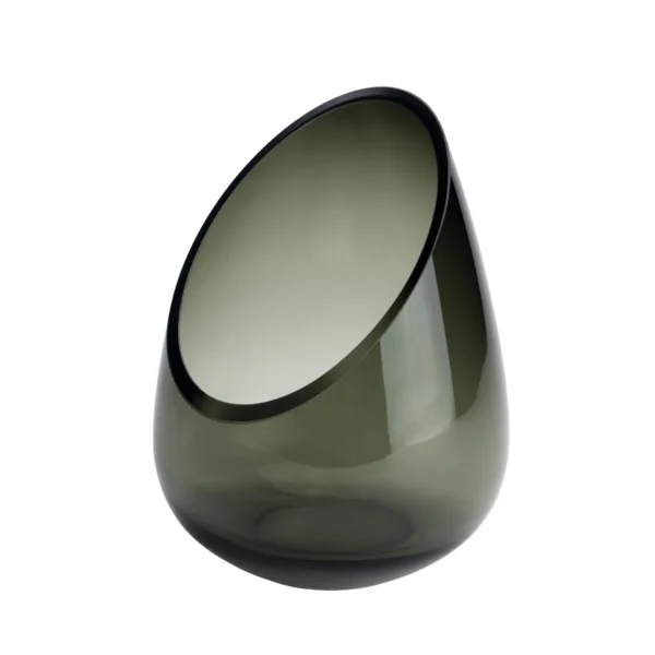 Waxinelichthouder Ostraci 17,5x22,5 cm - groen