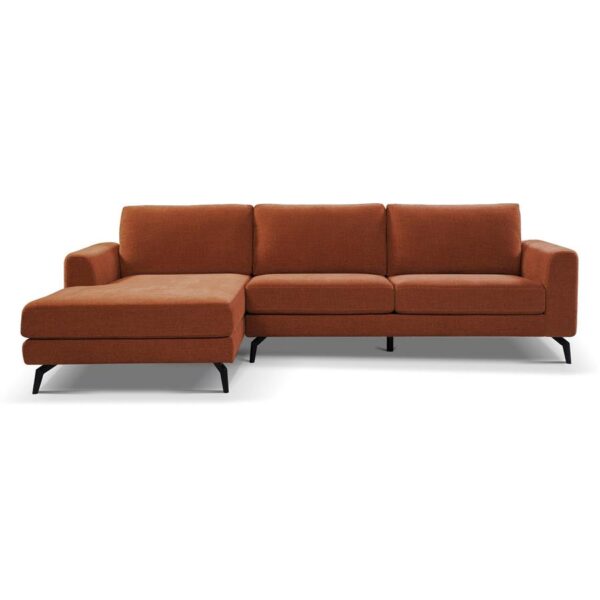 Highlands 2 5-AR + Chaise L - Nature 500 Pearl Copper