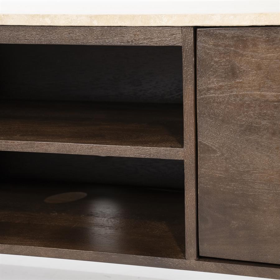 TV meubel Lio 200 cm - 3drs. - Afbeelding 4