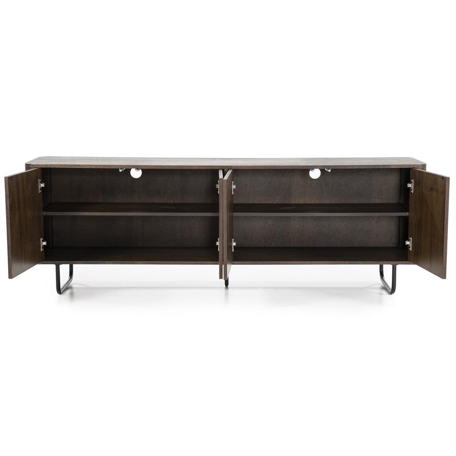 TV meubel James - bruin - Afbeelding 2