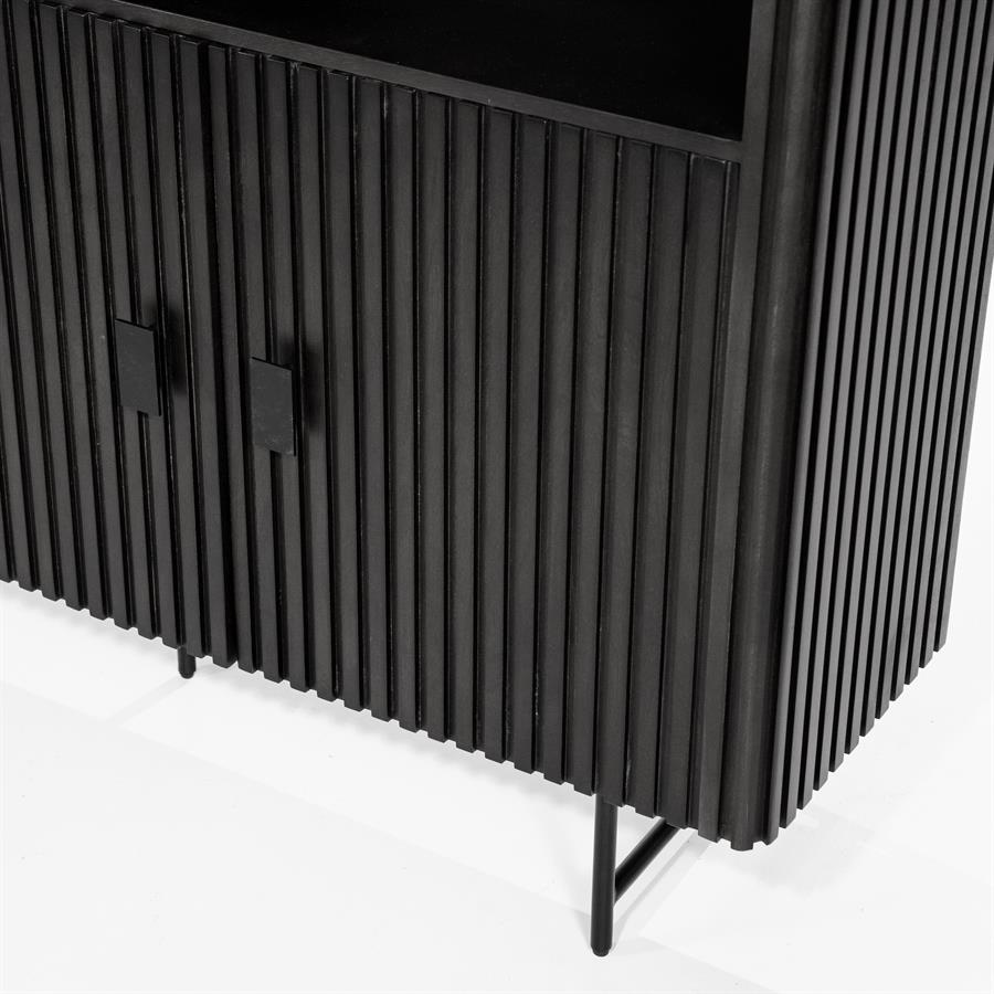Wandkast Remi - zwart - Afbeelding 5